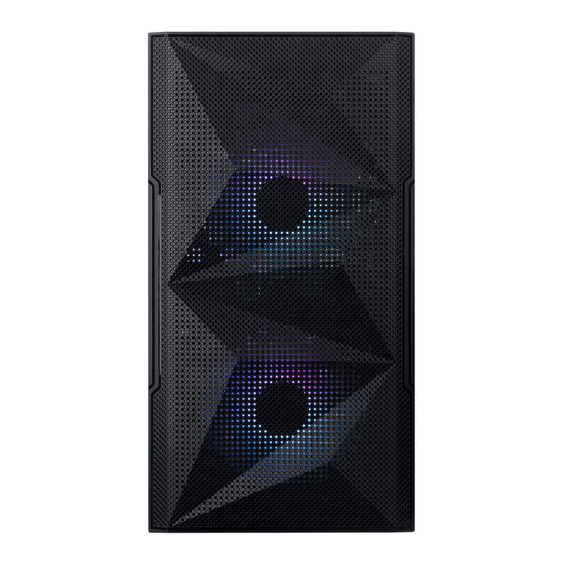 Корпус Prologix E113 Tempered Glass&Mesh Black