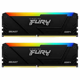 Модуль пам`яті DDR4 2x16GB/3600 Kingston Fury Beast RGB Black (KF436C18BB2AK2/32)