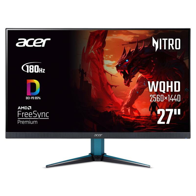 Монiтор Acer 27" Nitro VG271UM3bmiipx (UM.HV1EE.301) IPS Black
