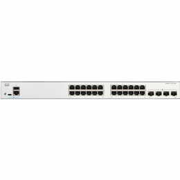 Комутатор Cisco Catalyst C1300-24P-4G (24хGE PoE, 4xGE SFP, USB, 195 Вт, керований)