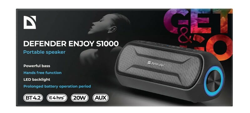 Акустична система Defender Enjoy S1000 Black (65688)