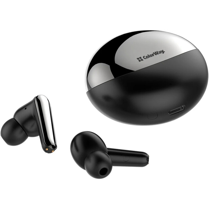 Bluetooth-гарнитура СolorWay TWS-3 Earbuds Black (CW-TWS3BK)