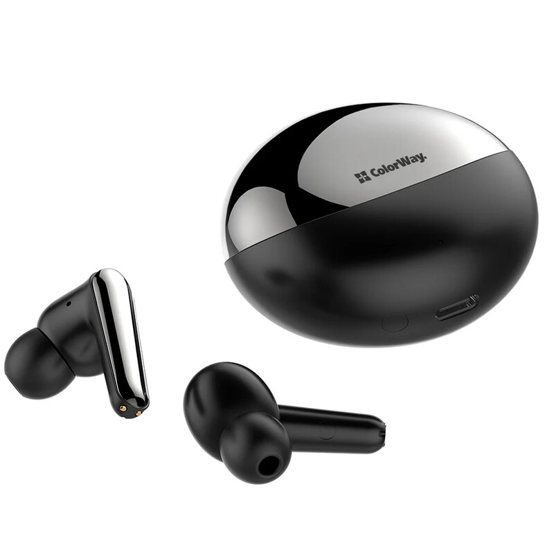 Bluetooth-гарнитура СolorWay TWS-3 Earbuds Black (CW-TWS3BK)