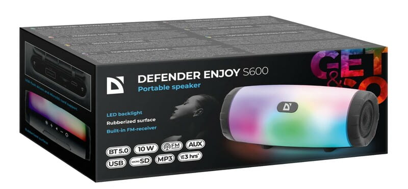 Акустическая система Defender Enjoy S600 Black (65603)
