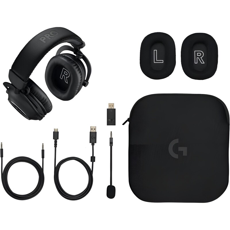 Гарнитура Logitech G Pro X2 Wireless LightSpeed Black (981-001263)