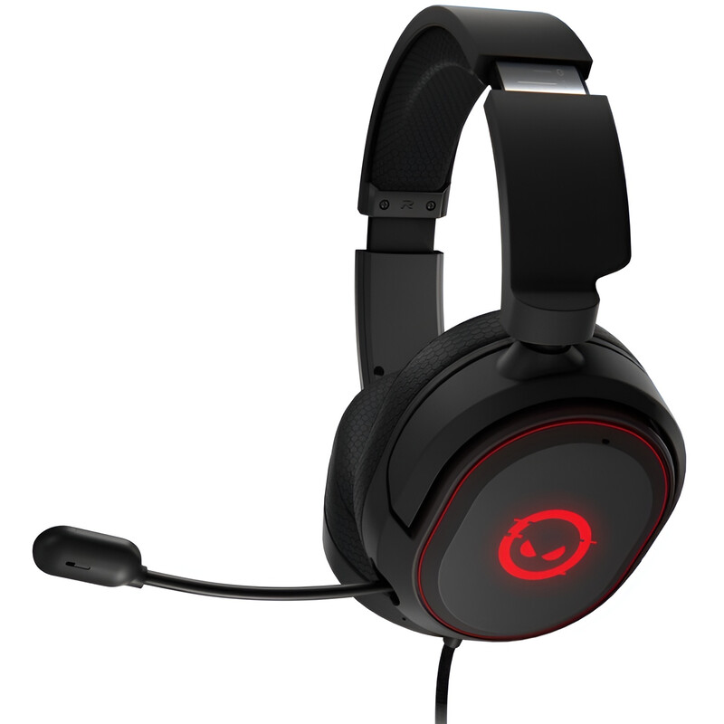 Гарнитура Canyon Lorgar Kaya 460 Gaming RGB USB Black (LRG-GHS460)