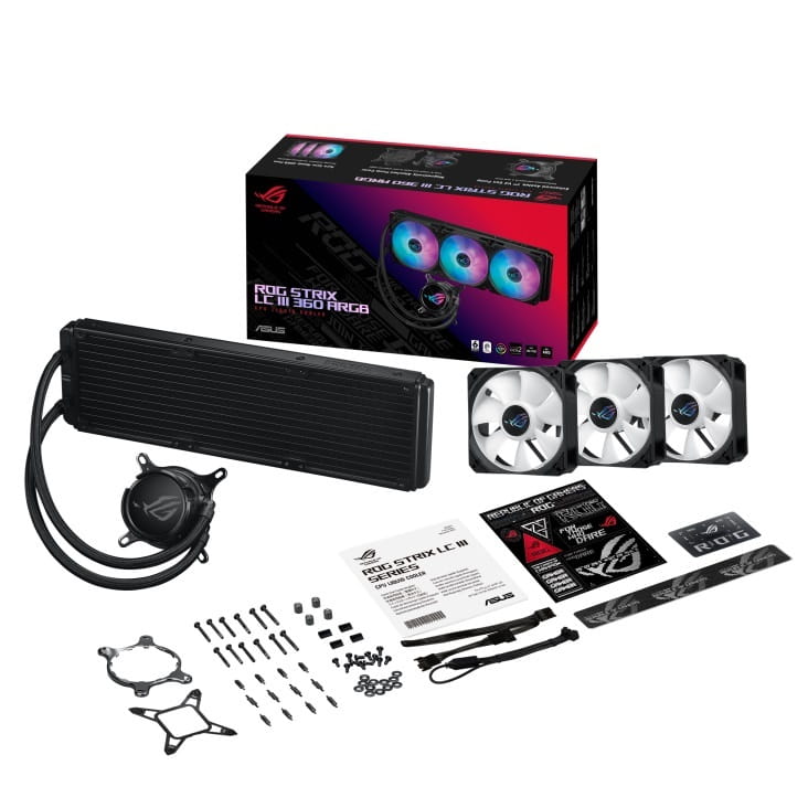 Система водяного охлаждения Asus ROG Strix LC III 360 ARGB (90RC00T1-M0UAY0)
