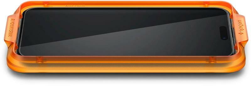 Захисне скло Spigen Glas.tR AlignMaster FC для Apple iPhone 15, Black, 2шт (AGL06906)