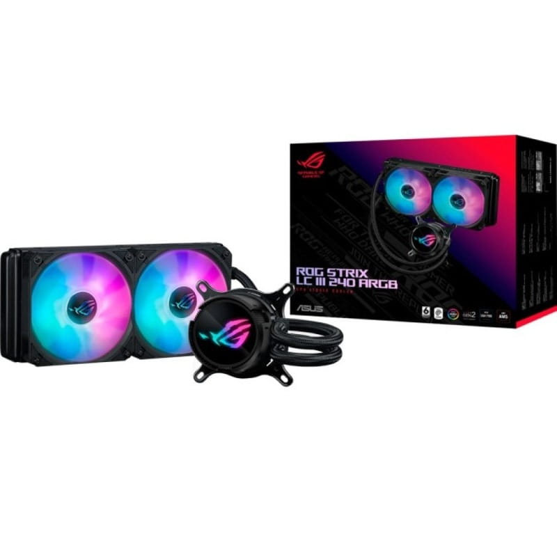 Система водяного охолодження Asus ROG Strix LC III 240 ARGB (90RC00S1-M0UAY0)