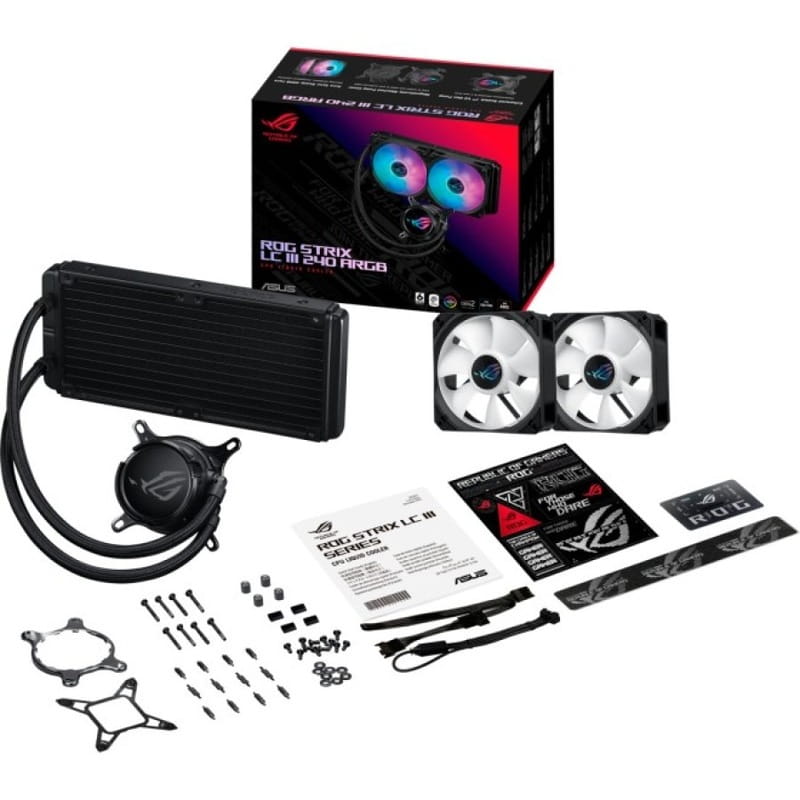 Система водяного охолодження Asus ROG Strix LC III 240 ARGB (90RC00S1-M0UAY0)
