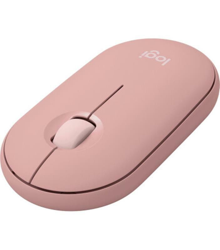 Мышь беспроводная Logitech Pebble Mouse 2 M350s Rose (910-007014)