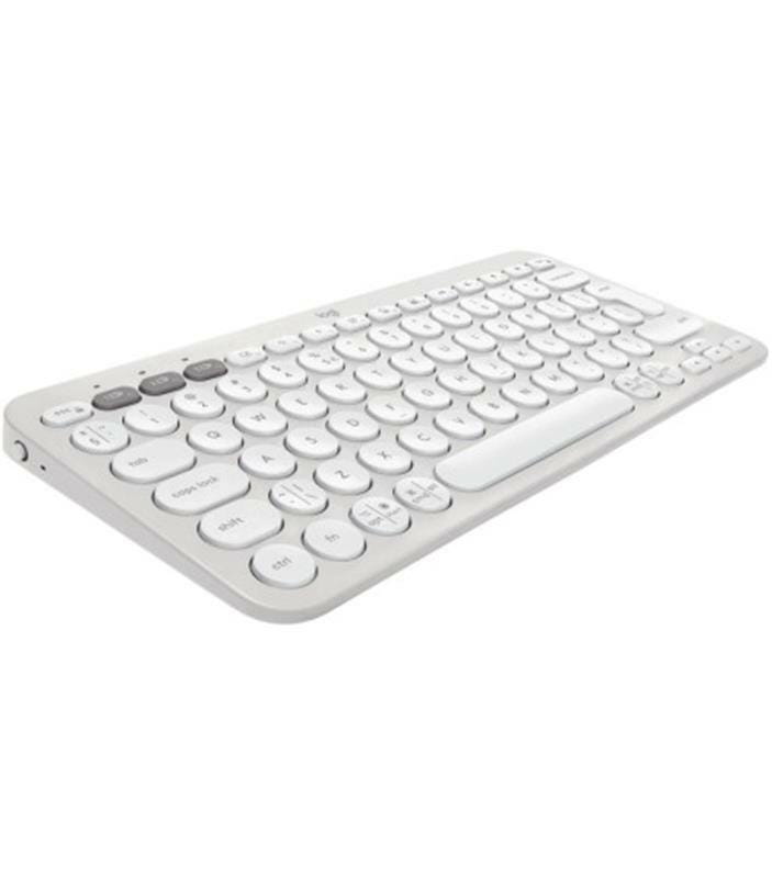 Клавiатура бездротова Logitech Pebble Keys 2 K380s White (920-011852)
