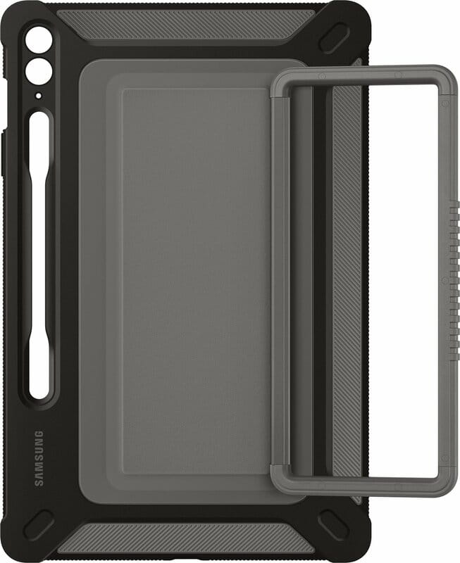 Чехол-накладка Samsung Outdoor Cover для Samsung Galaxy Tab S9 FE+ SM-X610/SM-616 Black (EF-RX610CBEGWW)