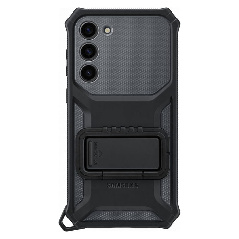 Чeхол-накладка Samsung Rugged Gadget Case для Samsung Galaxy S23+ SM-S916 Titan (EF-RS916CBEGRU)