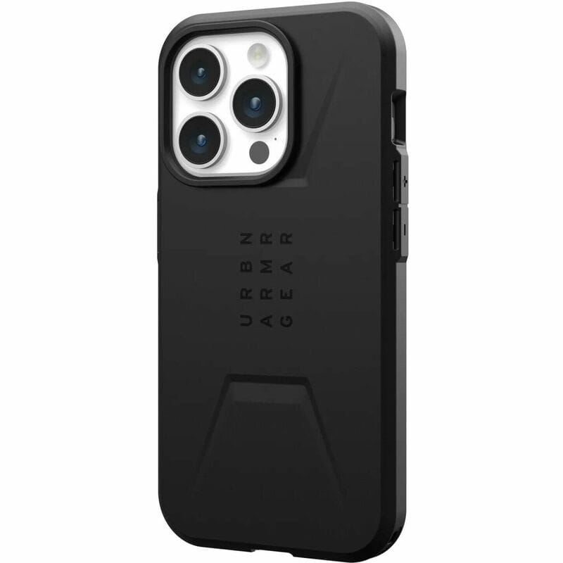 Чeхол-накладка Urban Armor Gear Civilian Magsafe для Apple iPhone 15 Pro Black (114275114040)