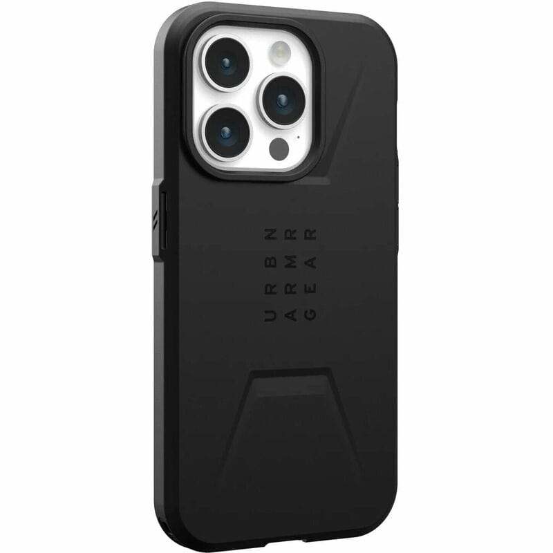 Чeхол-накладка Urban Armor Gear Civilian Magsafe для Apple iPhone 15 Pro Black (114275114040)