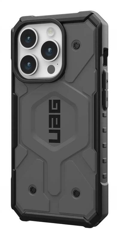 Чохол-накладка Urban Armor Gear Pathfinder Magsafe для Apple iPhone 15 Pro Silver (114281113333)
