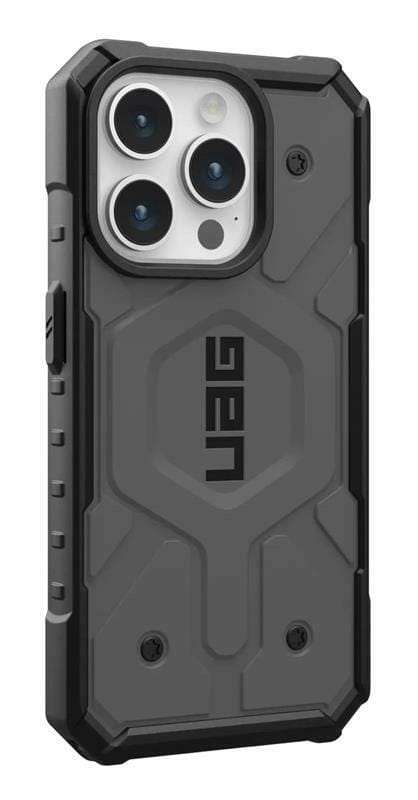 Чохол-накладка Urban Armor Gear Pathfinder Magsafe для Apple iPhone 15 Pro Silver (114281113333)