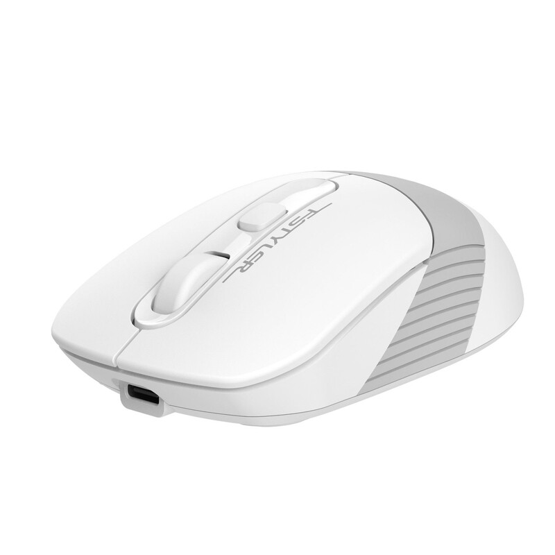 Мышь беспроводная A4Tech Fstyler FG10CS Air Grayish White