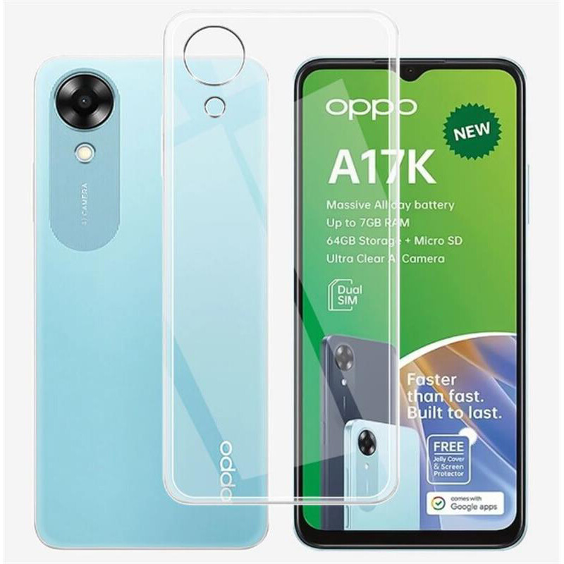 Чехол-накладка BeCover для Oppo A17k 4G Transparancy (709301)