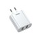Фото - Мережевий зарядний пристрій Remax Simple Series 2xUSB 2.1A White (RP-U35) | click.ua