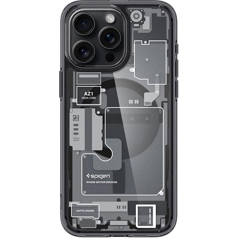 Чeхол-накладка Spigen Ultra Hybrid MagFit для Apple iPhone 15 Pro Zero One (ACS06721)