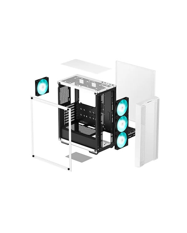 Корпус DeepCool CC560 V2 White (R-CC560-WHGAA4-G-2) без БЖ