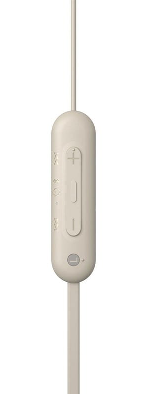 Bluetooth-гарнітура Sony WI-C100 Beige (WIC100C.CE7)