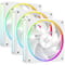 Фото - Вентилятор ID-Cooling AF-127-ARGB-W Trio | click.ua