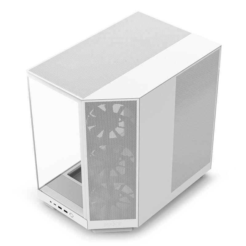 Корпус NZXT H6 Flow White (CC-H61FW-01) без БП