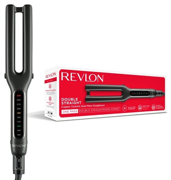Випрямляч для волосся Revlon One-Step double straight (RVST2204E)