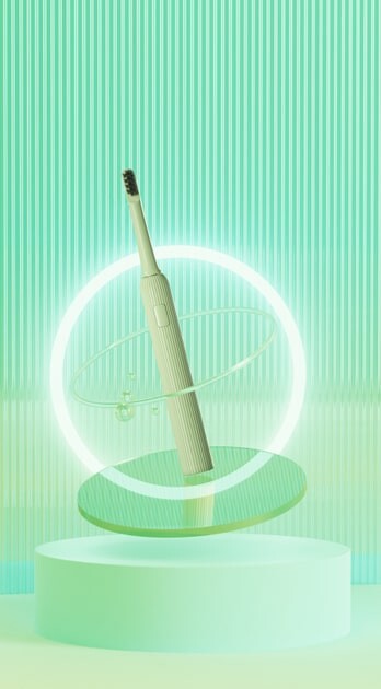 Зубная электрощетка Enchen Mint5 Sonik Green