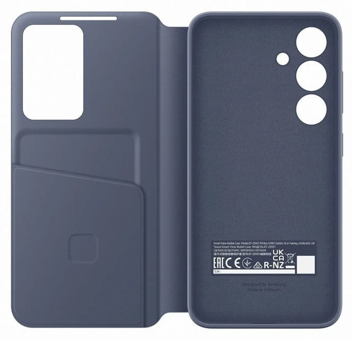 Чохол-книжка Samsung Smart View Wallet Case для Samsung Galaxy S24 SM-S921 Violet (EF-ZS921CVEGWW)