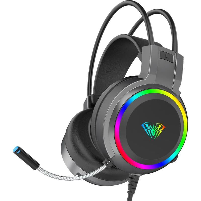 Гарнiтура Aula S608 Wired Gaming Headset Black (6948391235509)
