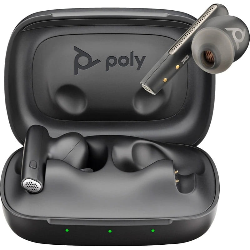 Bluetooth-гарнитура Poly Voyager Free 60 Earbuds + BT700A + BCHC Black (7Y8H3AA)