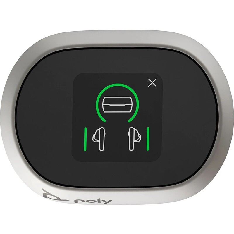 Bluetooth-гарнітура Poly Voyager Free 60+ Earbuds + BT700A + TSCHC White (7Y8G5AA)