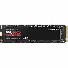 Накопичувач SSD  4ТB Samsung 990 PRO M.2 2280 PCIe 4.0 x4 NVMe V-NAND TLC (MZ-V9P4T0BW)