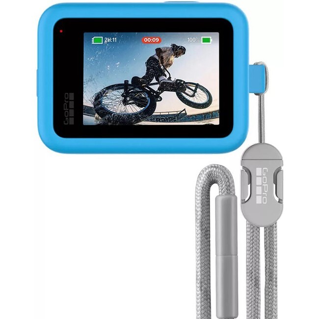 Чохол + ремінець GoPro Sleeve&Lanyard Blue для HERO9 (ADSST-003)
