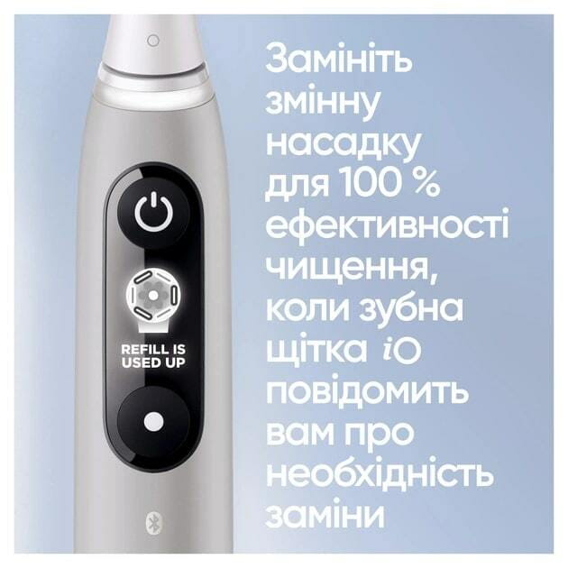 Зубна електрощітка Braun Oral-B iO Series 6 iOM6.1A6.1K Grey Opal