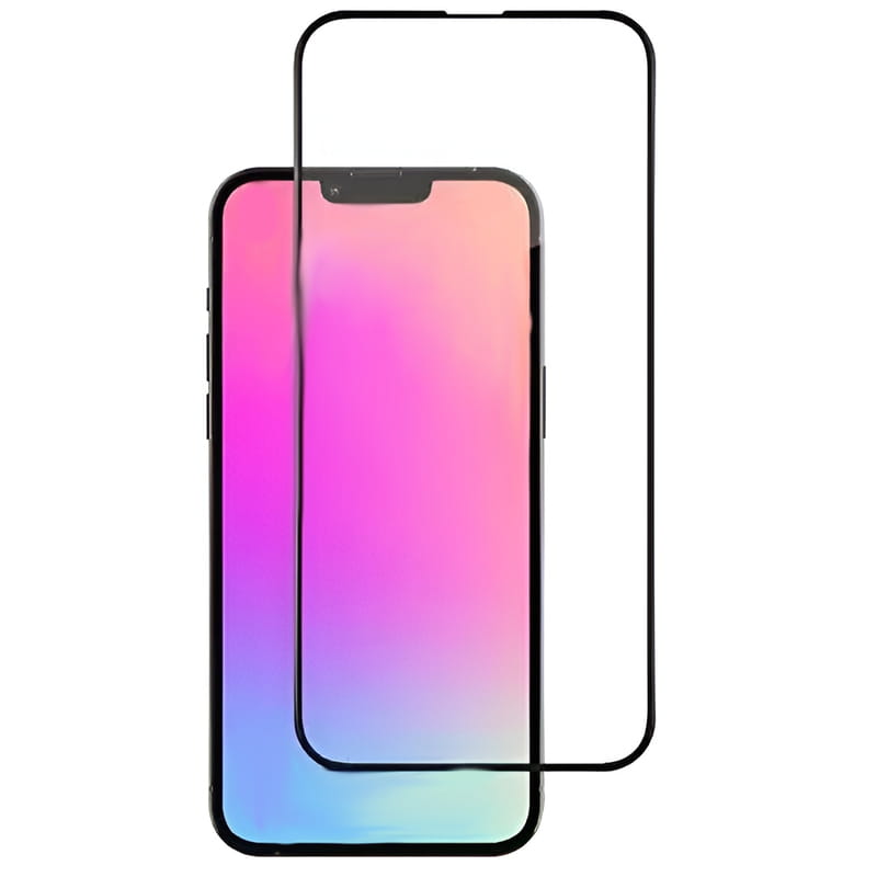 Защитное стекло для Apple iPhone 14/13/13 Pro Black, 0.3 мм, 5D/10D (Z22167) без упаковки