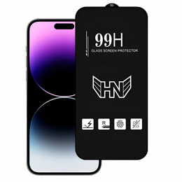 Защитное стекло для Apple iPhone 15 Pro Max Black, 0.3 мм, 4D ARC (Z27958) без упаковки