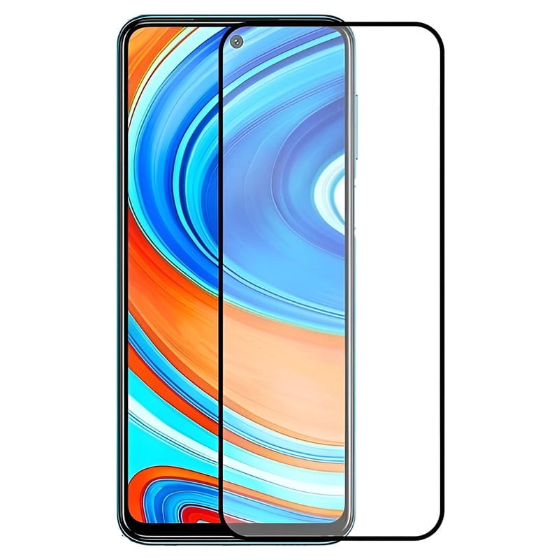 Защитное стекло для Xiaomi Redmi Note 9/Redmi Note 9T/Redmi Note 9 5G Black, Karerte Anti-static, 6D (Z26111) без упаковки