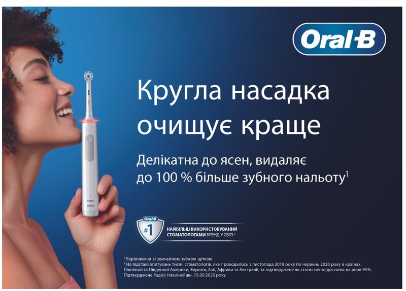 Зубная электрощетка Braun Oral-B Pro1 D305.513.3X CrossAction Black
