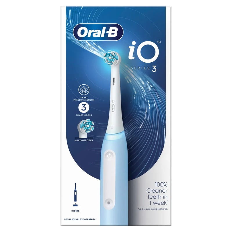 Зубна електрощітка Braun Oral-B iO Series 3 iOG3.1A6.0 Ice Blue