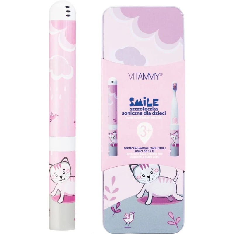 Зубна електрощітка Vitammy Smile Kitten (від 3 років)