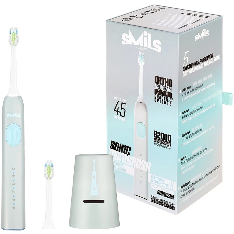 Зубна електрощітка Vitammy Smils Aluminium