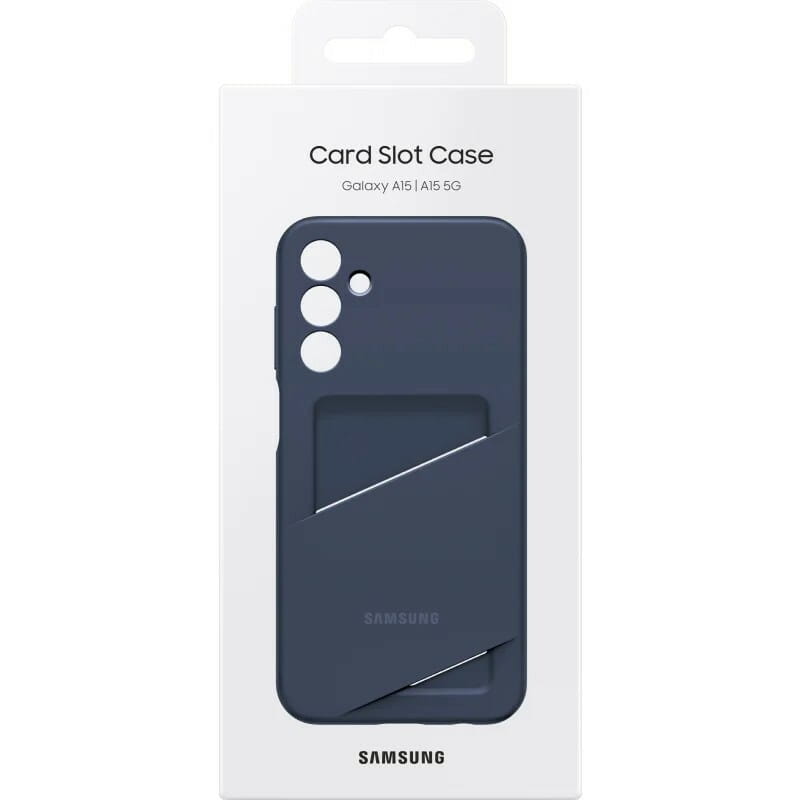 Чохол-накладка Samsung Card Slot Case для Samsung Galaxy A15 SM-A156 Black (EF-OA156TBEGWW)