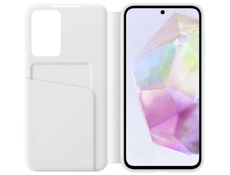 Чохол-книжка Samsung Smart View Wallet Case для Samsung Galaxy A55 SM-A556 White (EF-ZA556CWEGWW)