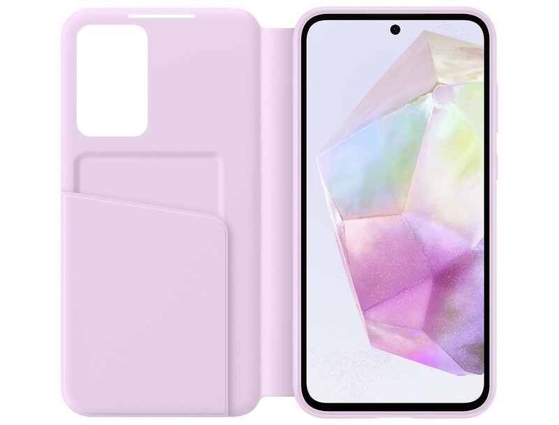 Чeхол-книжка Samsung Smart View Wallet Case для Samsung Galaxy A55 SM-A556 Violet (EF-ZA556CVEGWW)