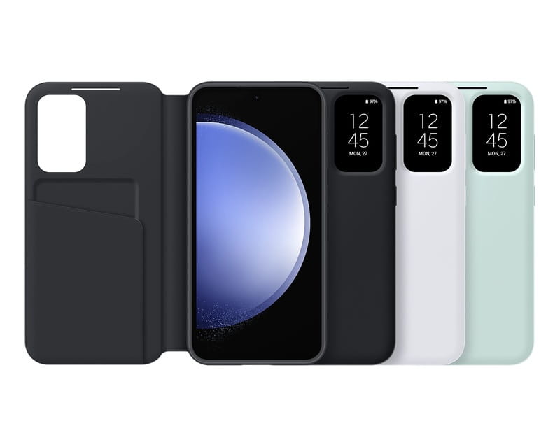 Чeхол-книжка Samsung Smart View Wallet Case для Samsung Galaxy S23 FE SM-S711 Black (EF-ZS711CBEGWW)